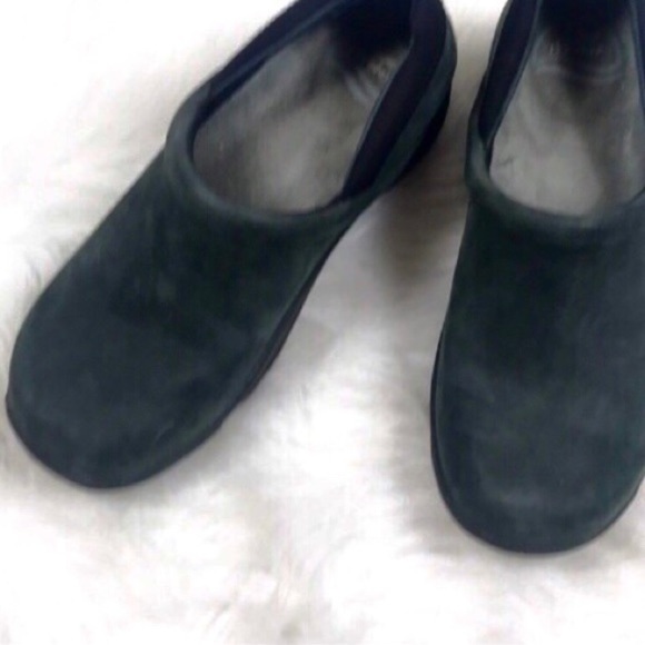 Dansko Winona Suede Leather Professional Clog in Moss Green Size  38 (7.5/8) - Picture 6 of 7